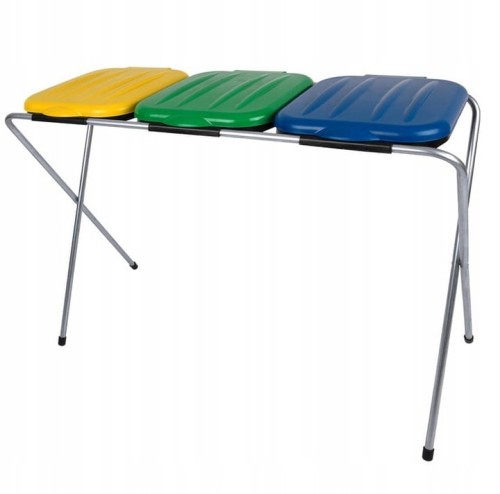 Stojak do segregacji 3 stanowiska KOLORY 120 l