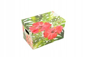 Karton ozdobny dekoracyjny 300x180x190 PALMY FILO x 1