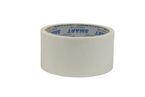 Taśma pakowa klejąca SMART biała akryl 48/50 y 1 szt