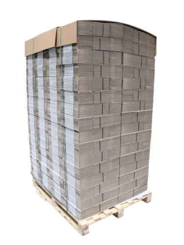 PALETA 640x Karton klapowy 300x250x110 mm 5W fala BC 580g/m2 Biały 30x25x11cm