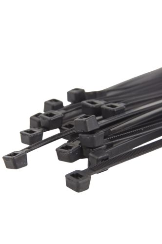 Opaska zaciskowa czarna 4,8x300 [mm] trytka trytytka sztraps zip 100 sztuk