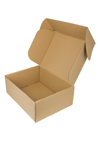 Karton fasonowy Paczkomat B 400x300x150 mm 3W 387 g/m2 fala B szary