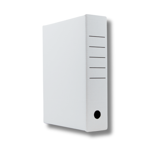 Karton Archiwizacyjny 330x240x80 mm 3W 450 g/m2 Biały 20 sztuk