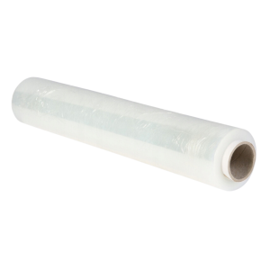 Folia stretch RĘCZNA 23 my 1,5 kg 160% transparent tuleja 850g