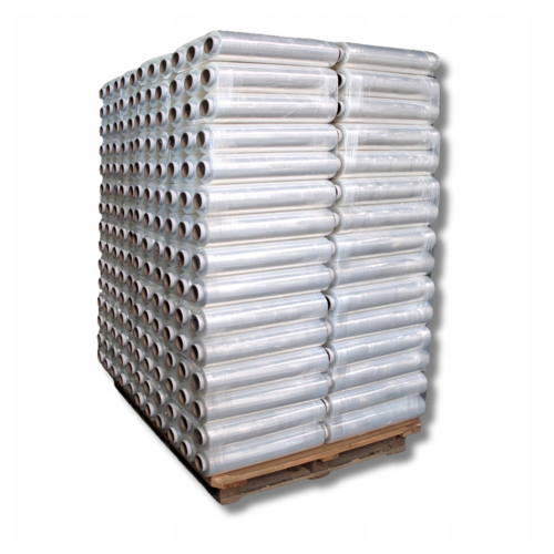 PALETA 420 szt. Folia stretch RĘCZNA 400 mm 23 my 2,9 kg 160% transparent