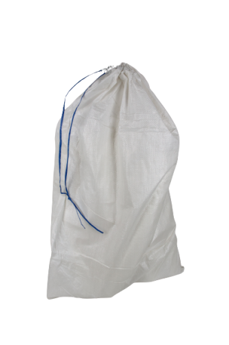 Worki PP białe z zaciągiem 50x80 cm 