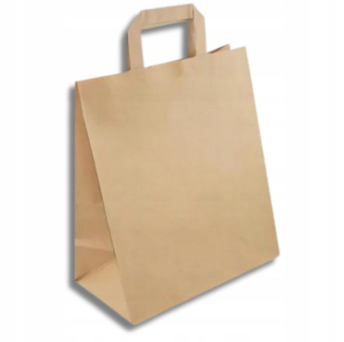 Torba papierowa prezentowa opakowanie 32x14x42 cm  uchwyt płaski 1 sztuka