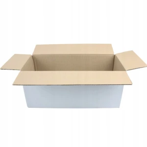 Karton klapowy pudełko, opakowanie 400x150x150 mm 3W 360g/m2 Biały
