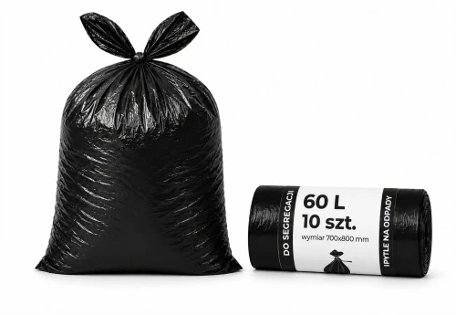 Worki na śmieci odpady Profil 60 L mocne  10szt