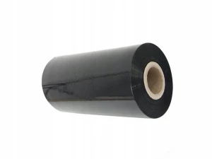 Folia stretch MASZYNOWA 23 my 18 kg 160% czarna tuleja 1,6 kg